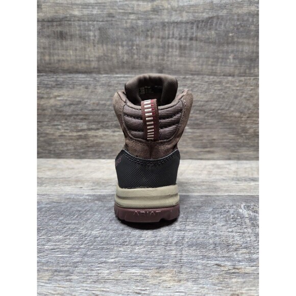 Ariat Skyline Mid H20 Waterproof Lace Up Walking Boots Brown Leather Womens 6.5B - Picture 8 of 16